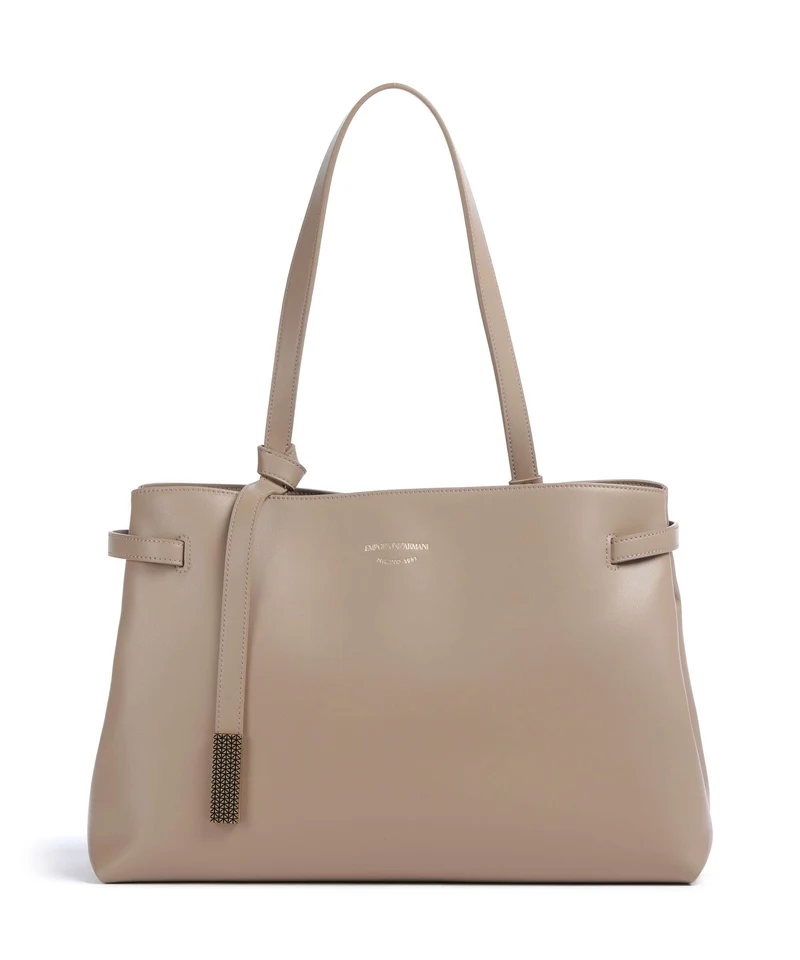 Emporio Armani Nora M Bolsa shopping visone