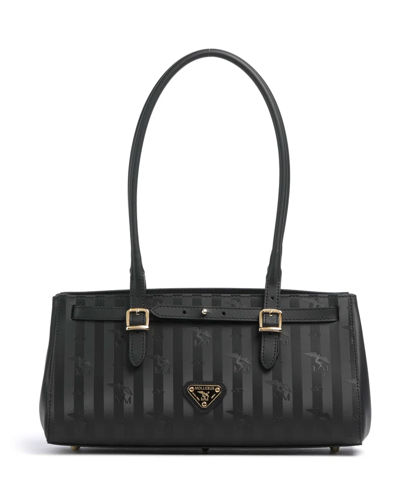 Maison Mollerus Vinerus Rue Bolso de hombro schwarz