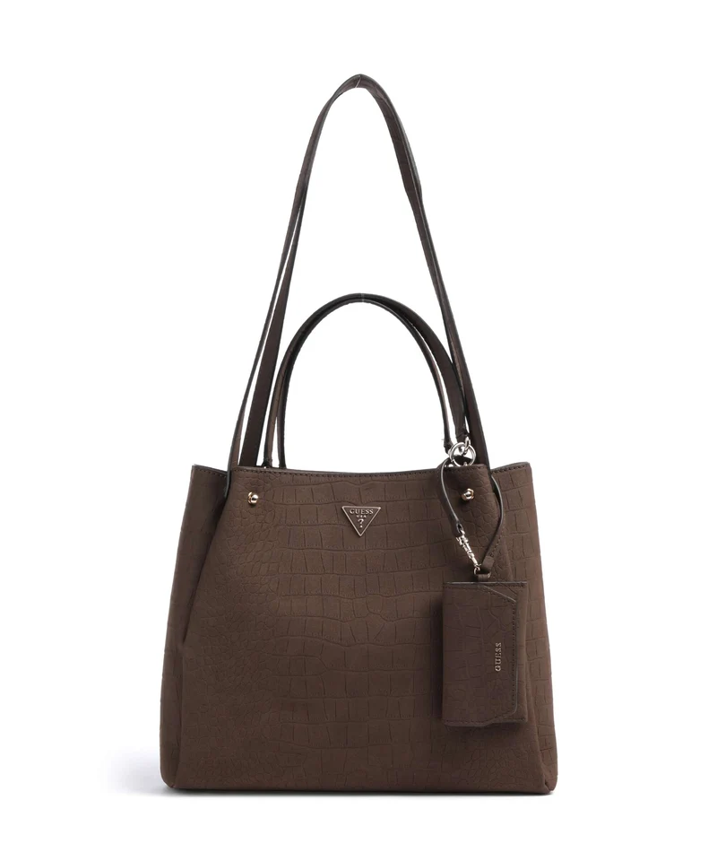 Guess Lorella Girlfriend Bolso de mano espresso