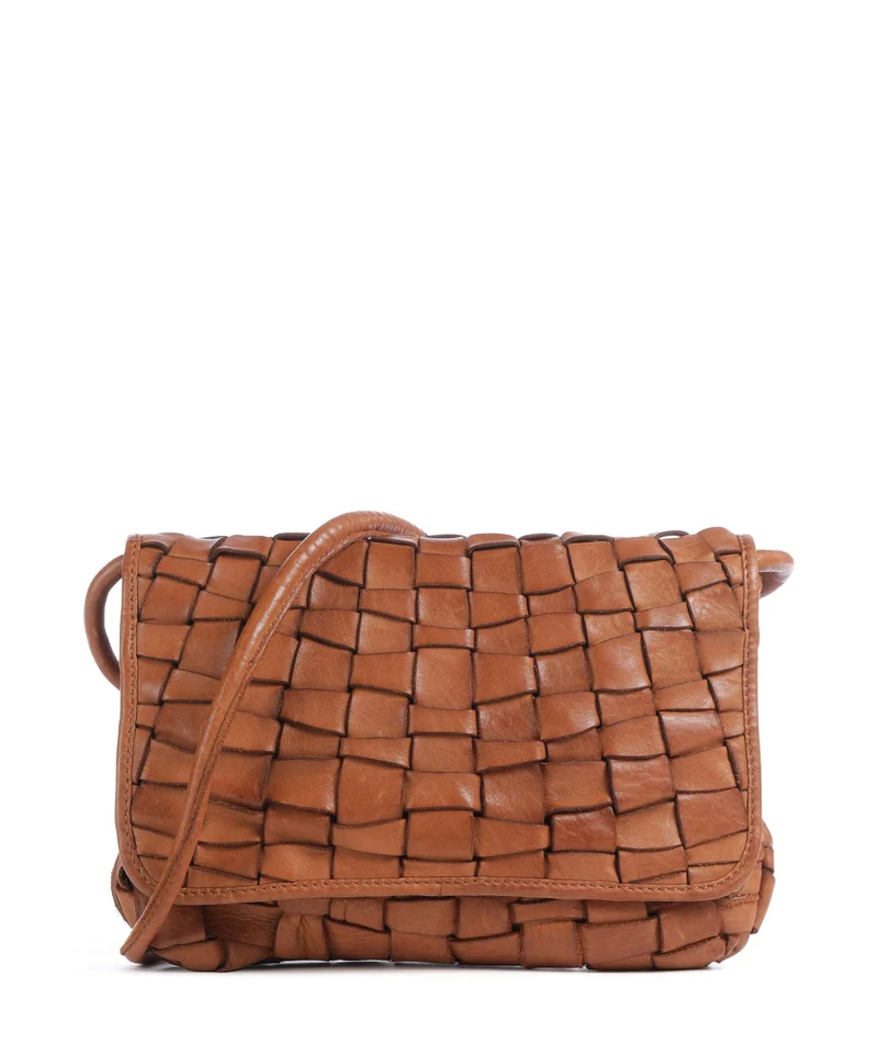 Depeche Warsaw Bandolera vintage cognac