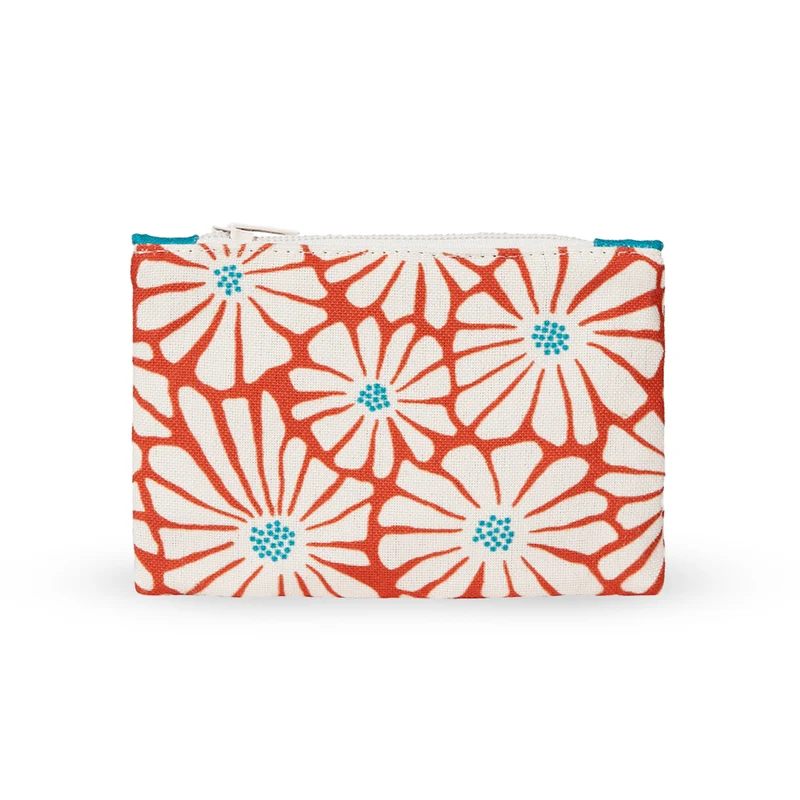 Monedero 'Flors Rojo'