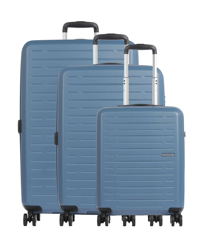 American Tourister Aerojoy Juego de maletas (4 ruedas) coronet blue
