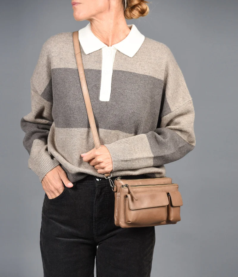 Bandolera de piel THB Pocket