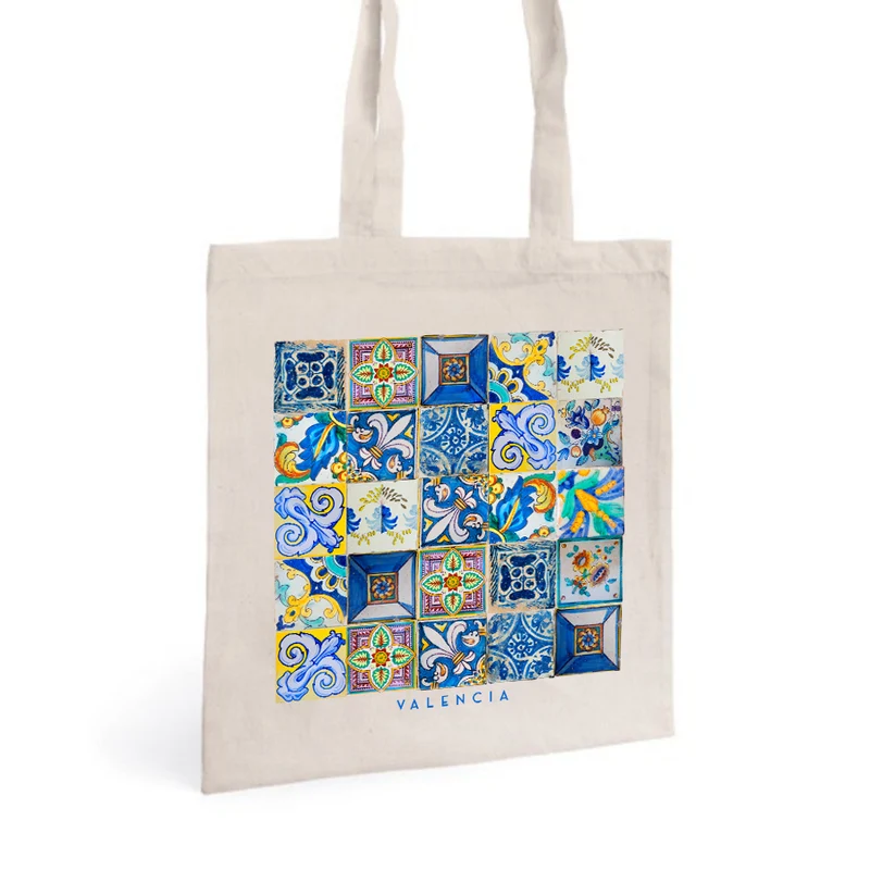 Tote bag 'Azulejos de Valencia'