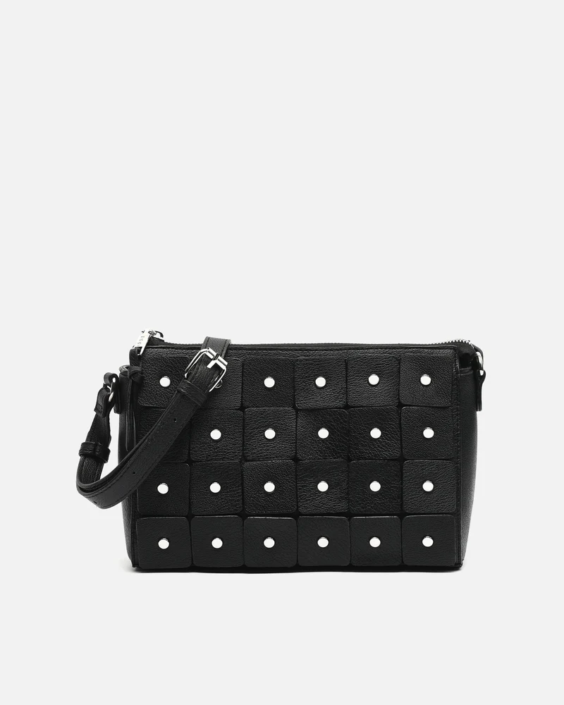 Escueri bolso bandolera con detalles metálicos