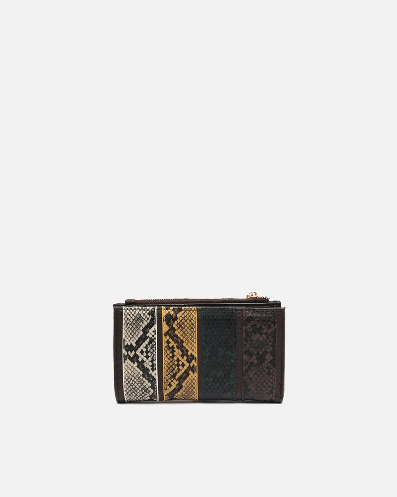 Toksa monedero pequeño con estampado animal print