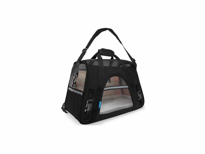Freedog Transportín Fly Negro, 40x20x26 cm