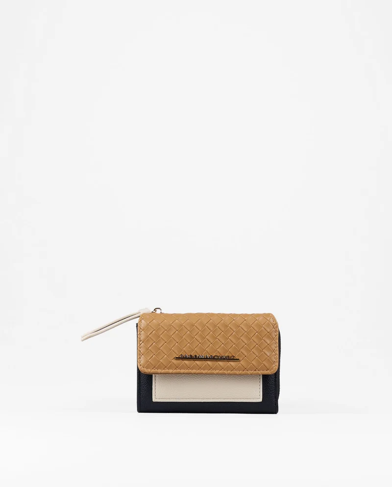 CARTERA COMBI TRENZADO