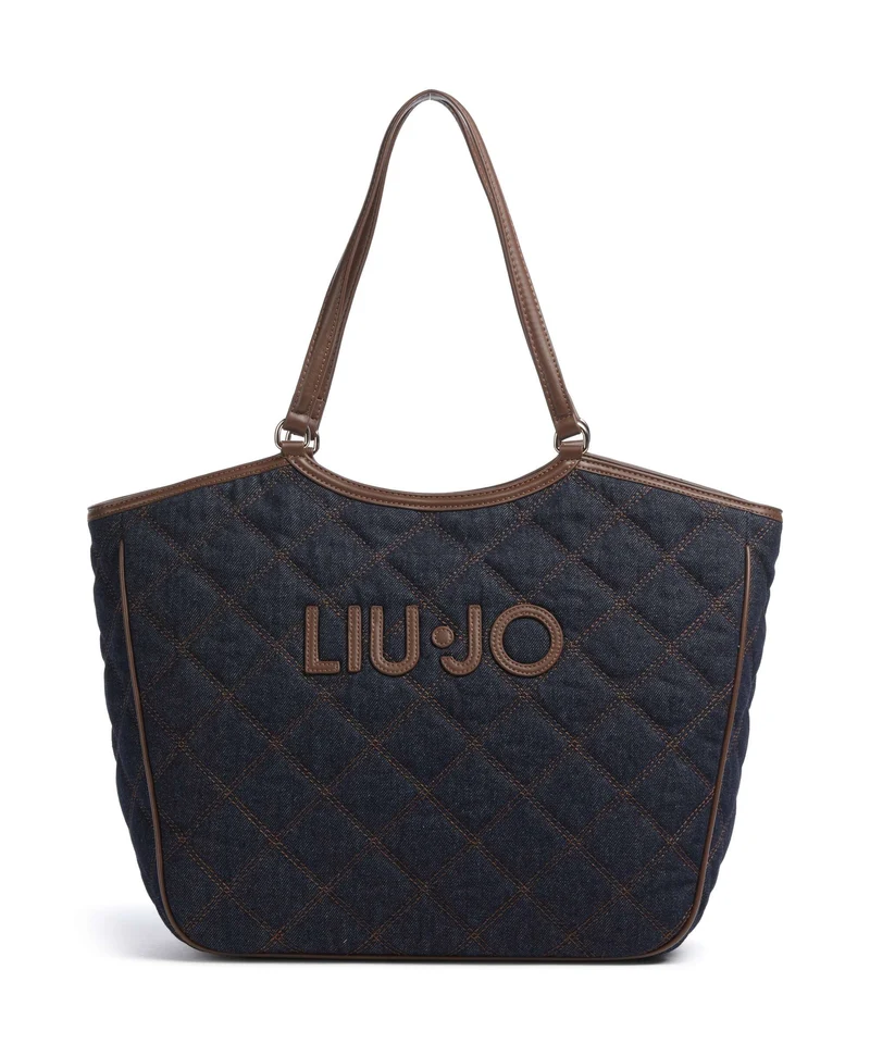 Liu Jo Ferielle L Bolsa shopping blu denim