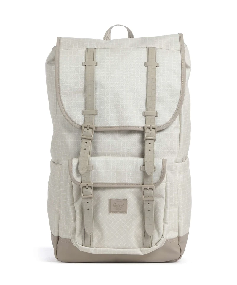 Herschel Little America 30 Mochila grid pelican/roasted cashew