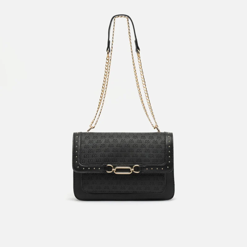 Clasti bolso bandolera con correa y estampado monogram