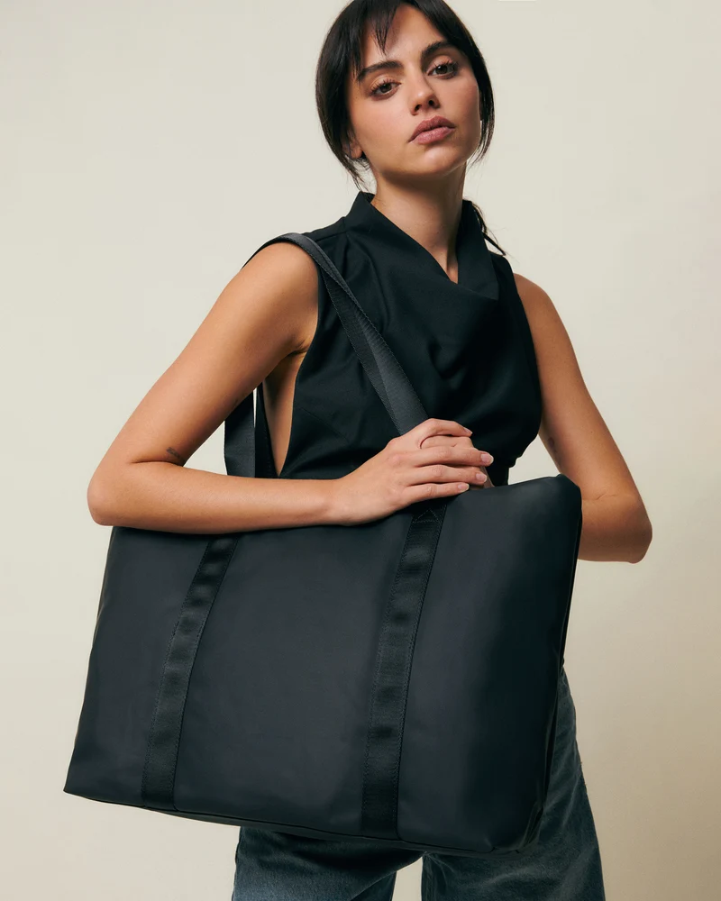 Chuby bolso shopper grande con bolsillo para portátil 14 pulgadas