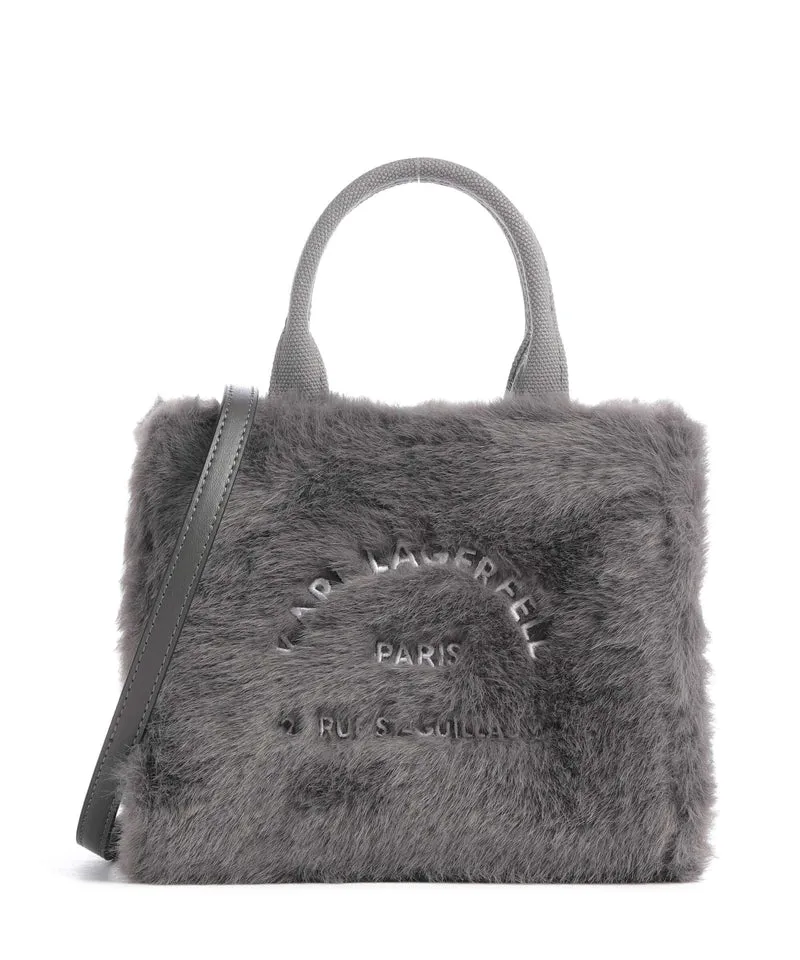 Karl Lagerfeld K/Rue St Guillaume Mini Bandolera ash grey