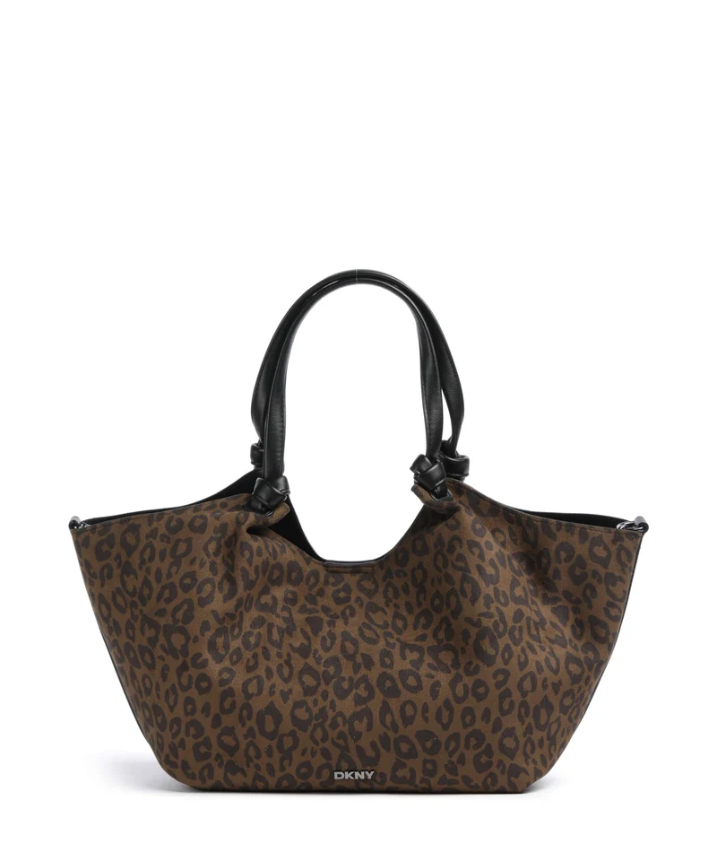 DKNY Paula Medium Bolsa shopping leopard