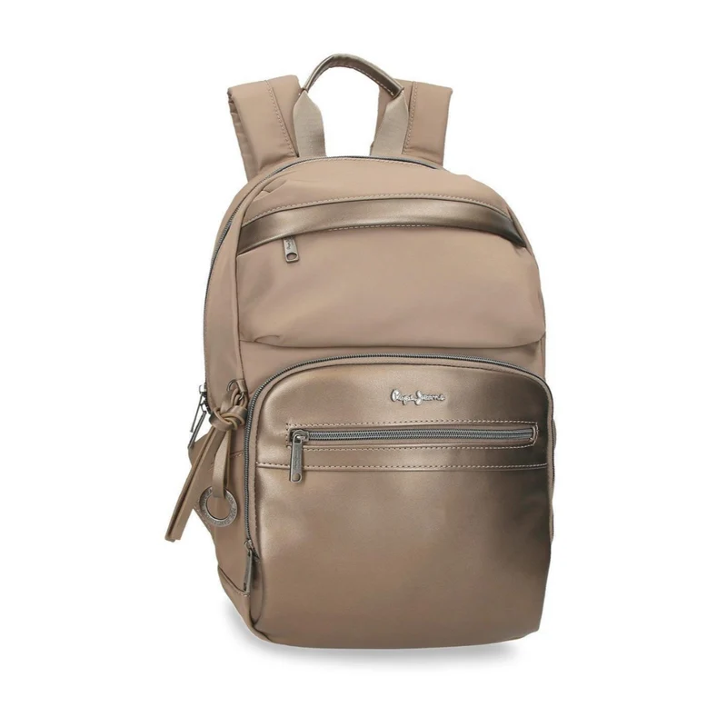 Mochila porta ordenador 37cm Pepe Jeans Ruby Taupe