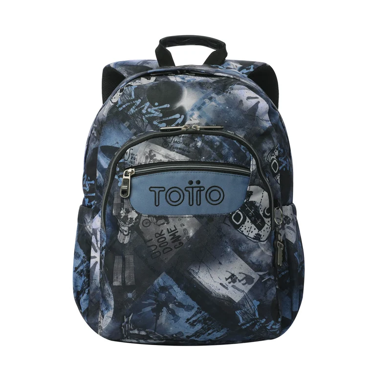 Mochila escolar adaptable a carro Totto Acuareles - Film