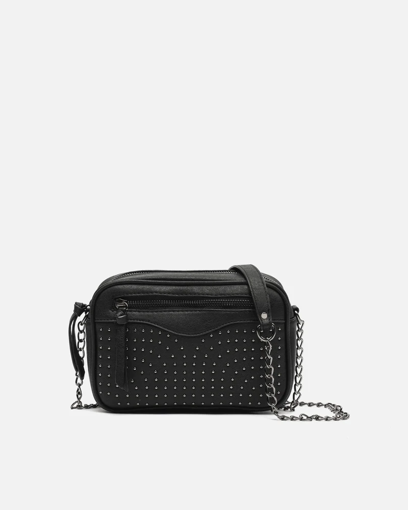Koretos bolso bandolera pequeño con detalles metálicos