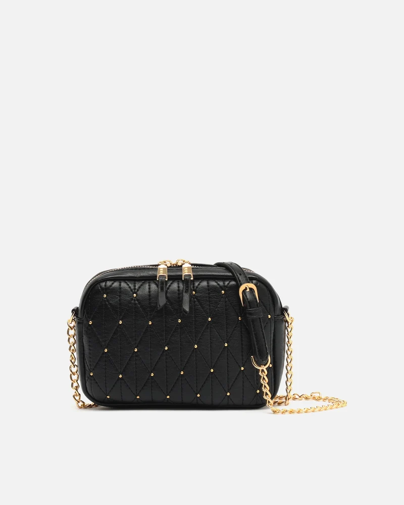 Kore bolso bandolera mini con detalles metálicos
