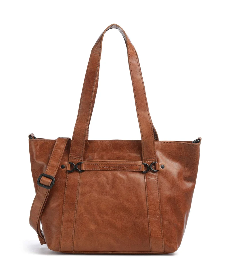 Spikes & Sparrow Bronco Jannah Bolsa shopping brandy