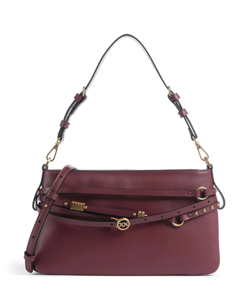 Pinko Belt Mini Bolso de hombro ribes intenso/antique gold