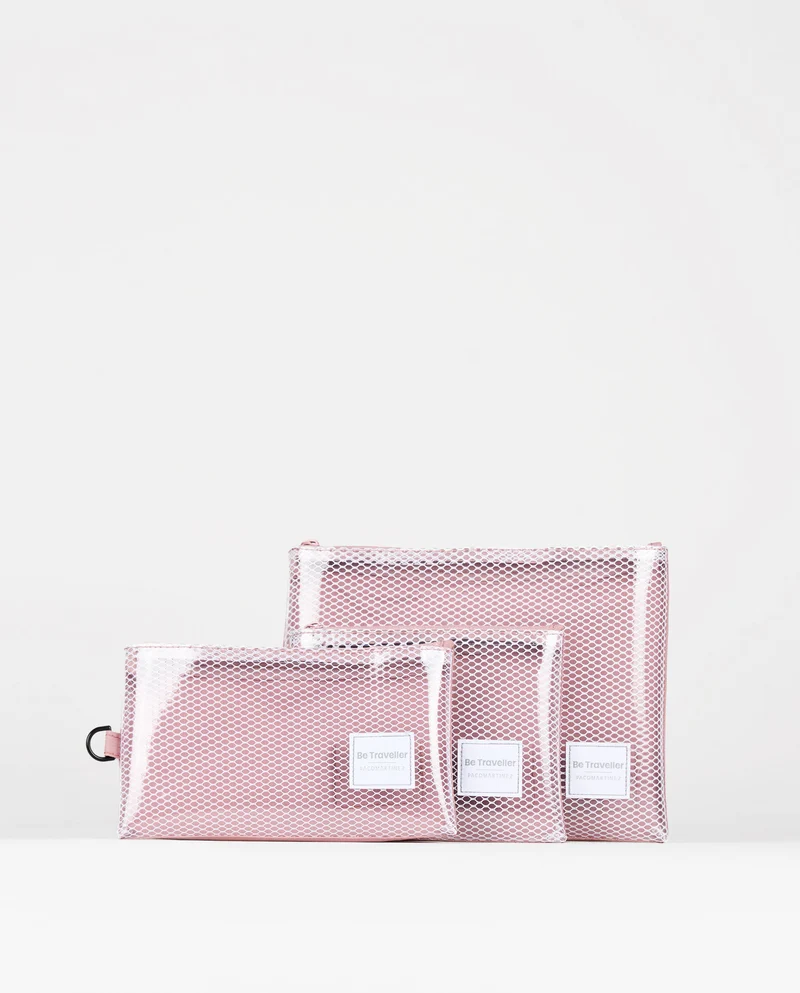 KIT DE ESTUCHES TRANSPARENTES