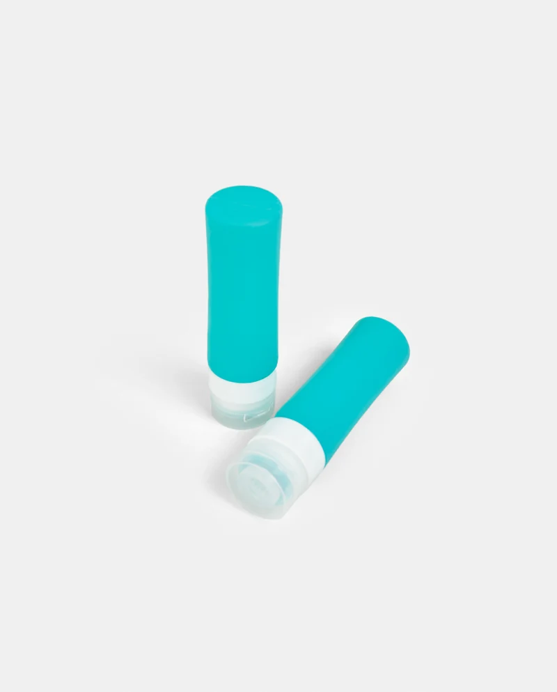 BOTELLAS SILICONA PORTALÍQUIDOS VIAJE