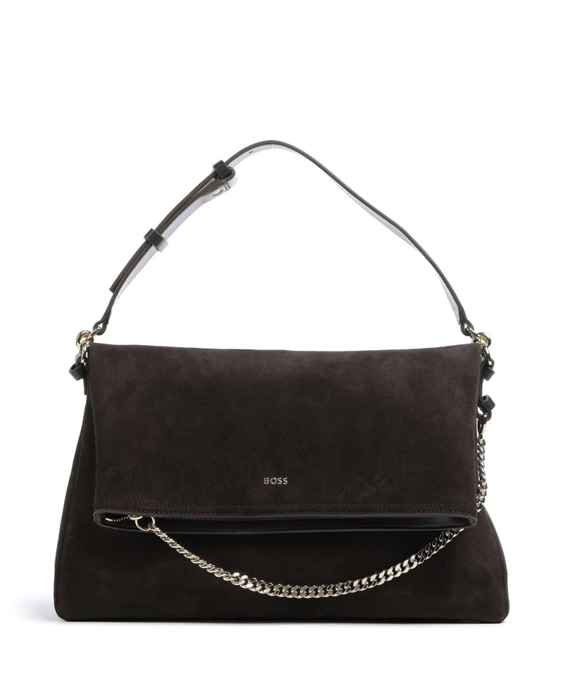 BOSS Yelena Bolso de hombro dark brown