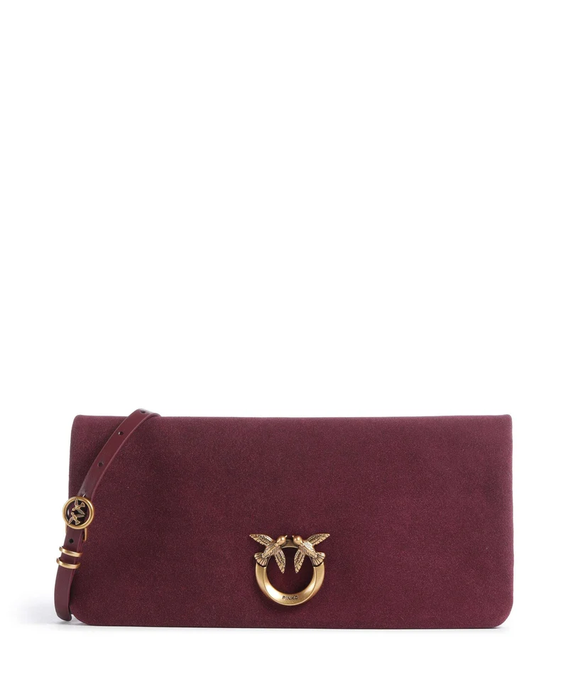 Pinko Click Soft Horizontal Classic Bandolera ribes intenso/antique gold