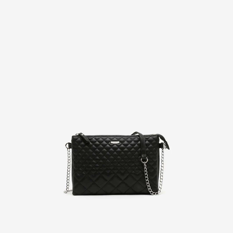 Bedford bolso de fiesta acolchado con correa ED.