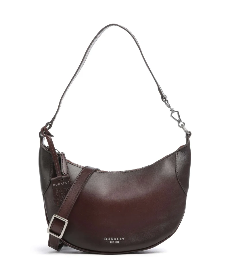 Burkely Ledger Bolso de hombro burgundy