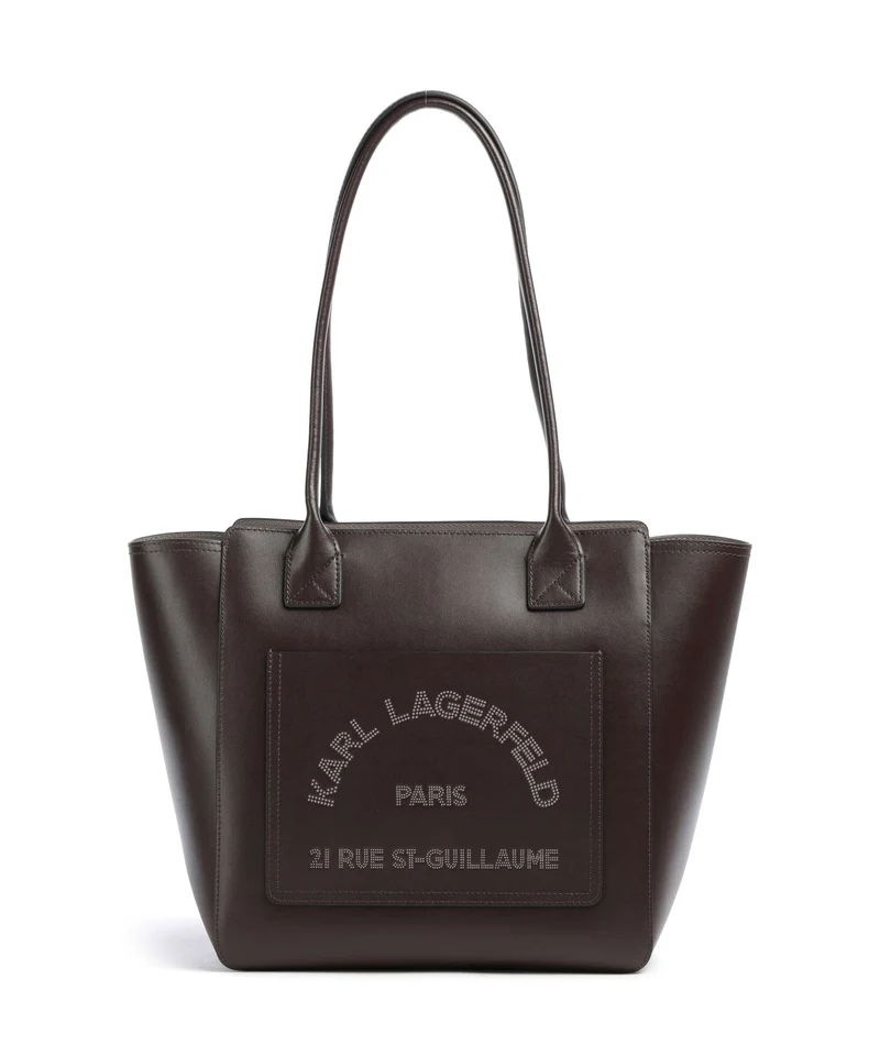 Karl Lagerfeld K/Daily Medium Bolsa shopping tobacco