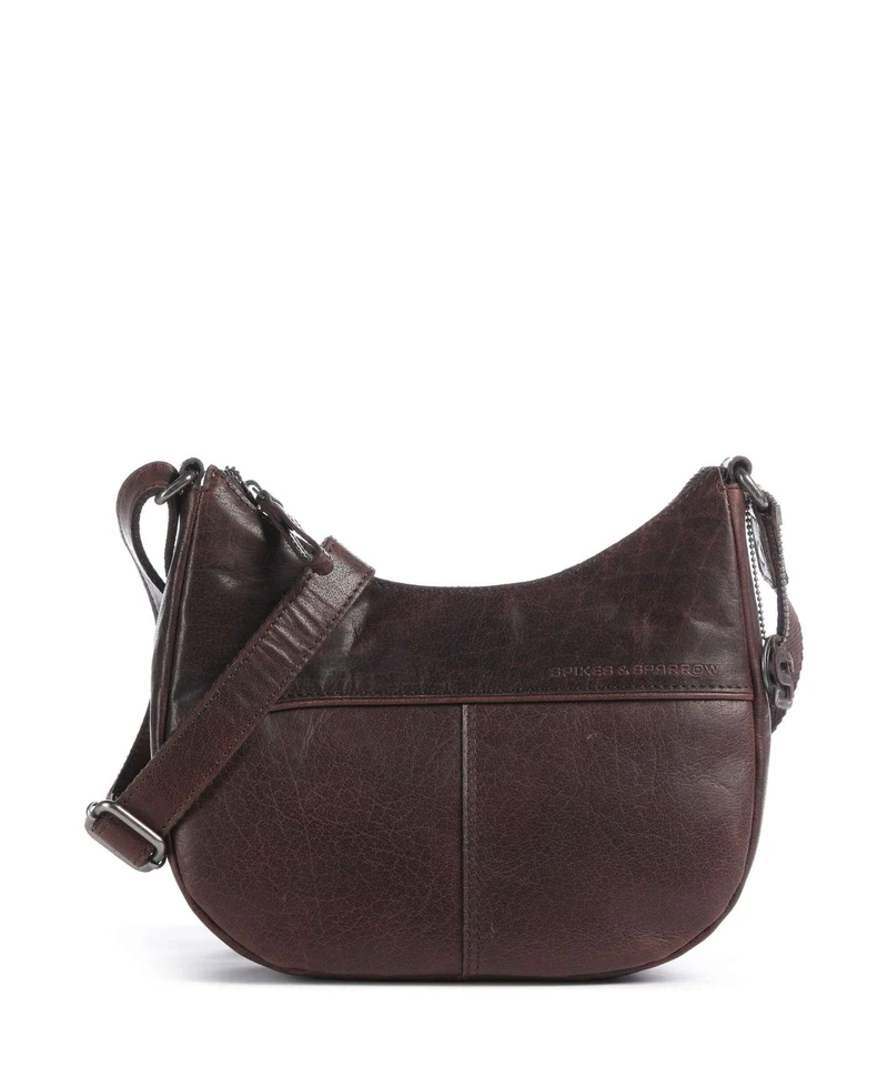 Spikes & Sparrow Bronco Filippa Bandolera dark brown