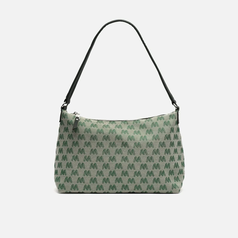 Mongra bolso de hombro con estampado monogram ED.