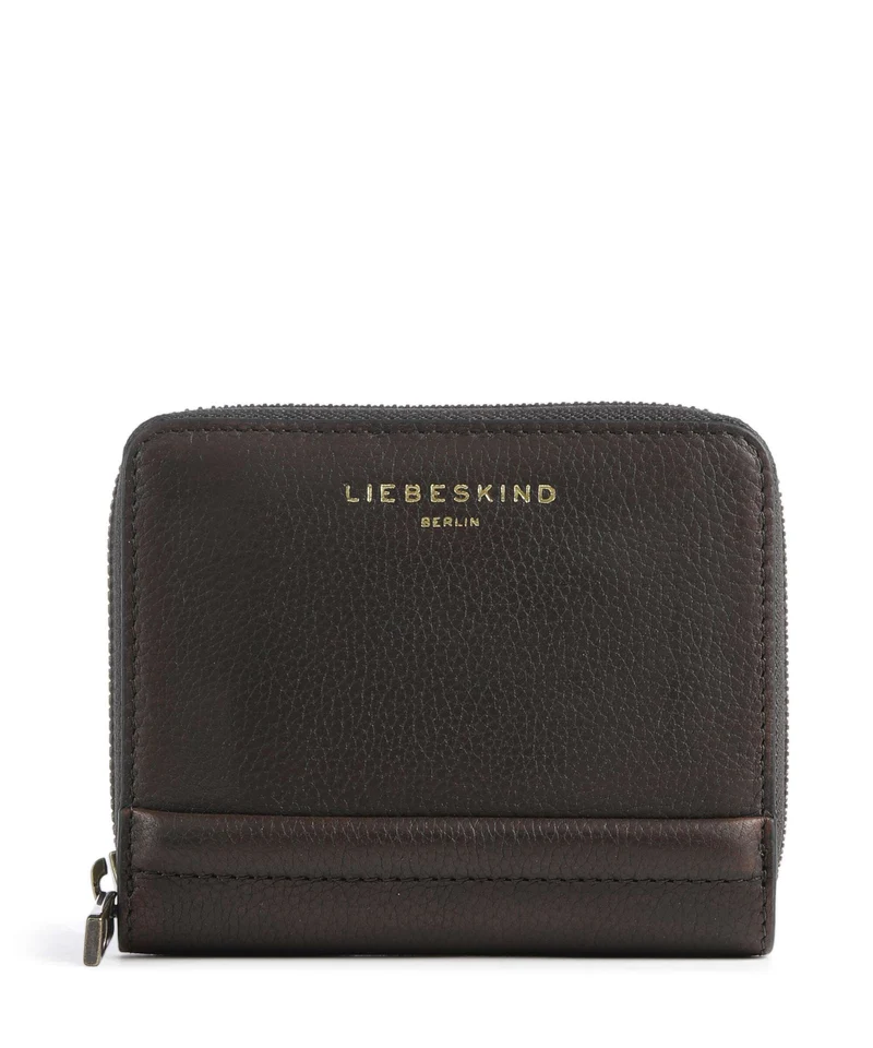Liebeskind Conny Paris II Vintage Pebble M Monedero deep soil