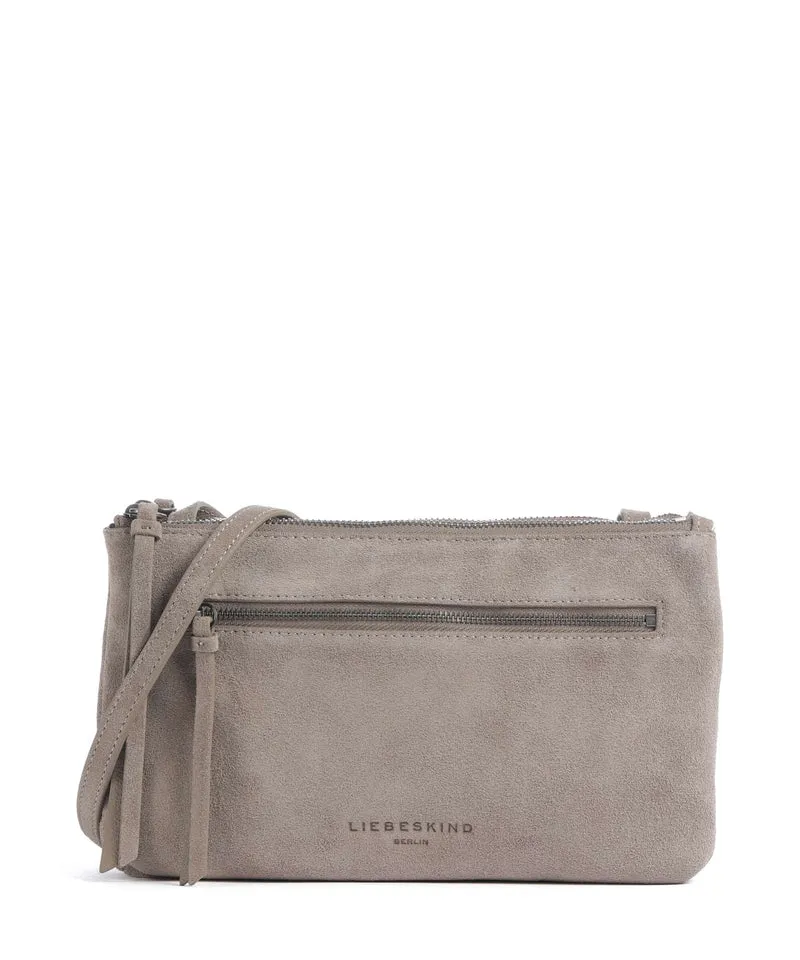 Liebeskind Zena Hydro Suede S Bandolera neutral grey