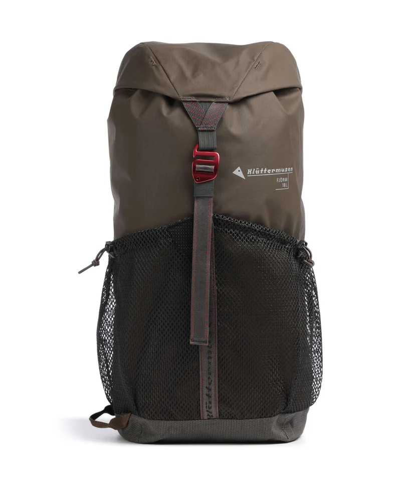 Klättermusen Fjörm 18 Mochila trekking slate brown