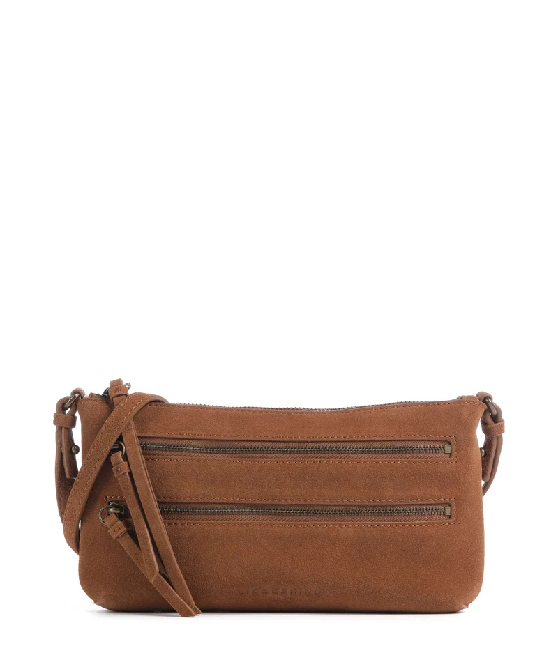 Liebeskind Zena Hydro Suede S Bandolera brown