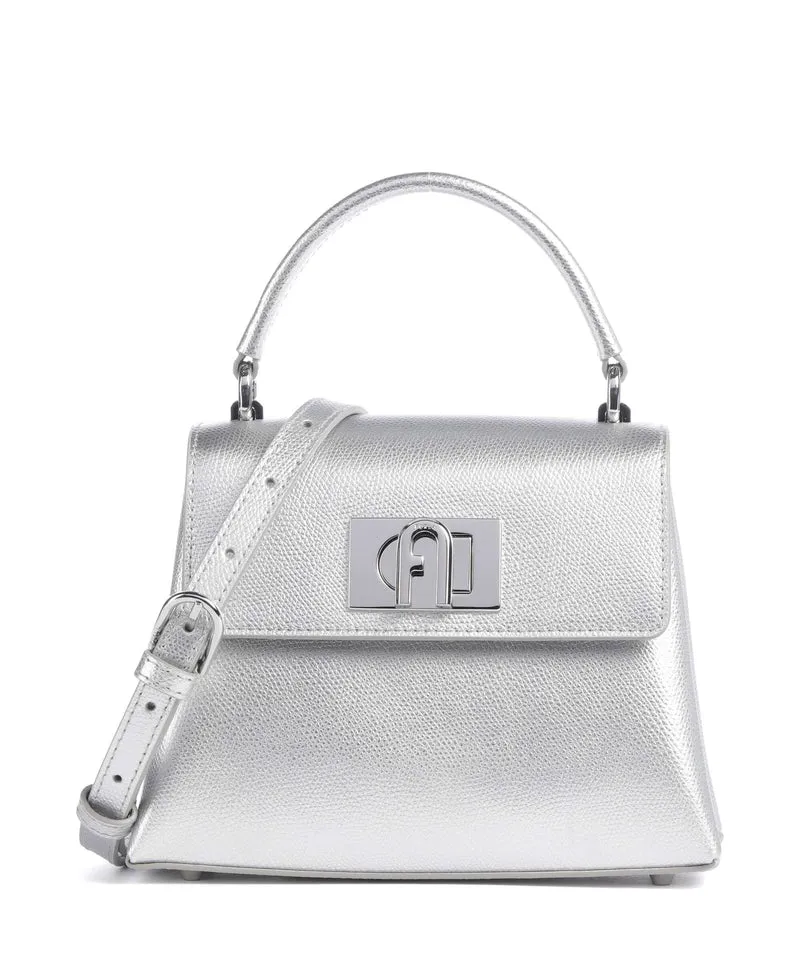 Furla 1927 Mini Bolso de mano silver