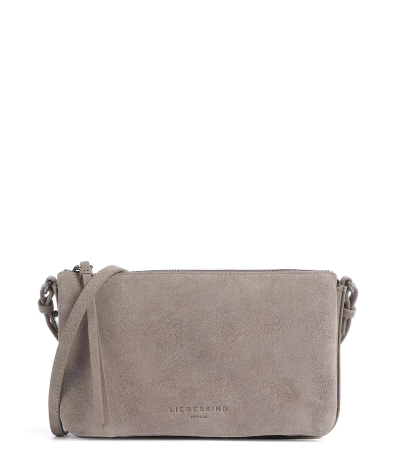 Liebeskind Nina Hydro Suede S Bandolera neutral grey