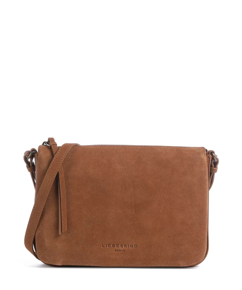 Liebeskind Nina Hydro Suede M Bandolera brown