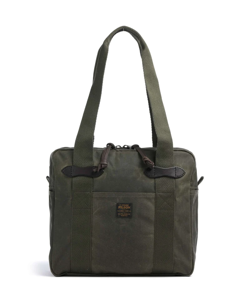 Filson Tin Cloth Bolsa shopping otter green