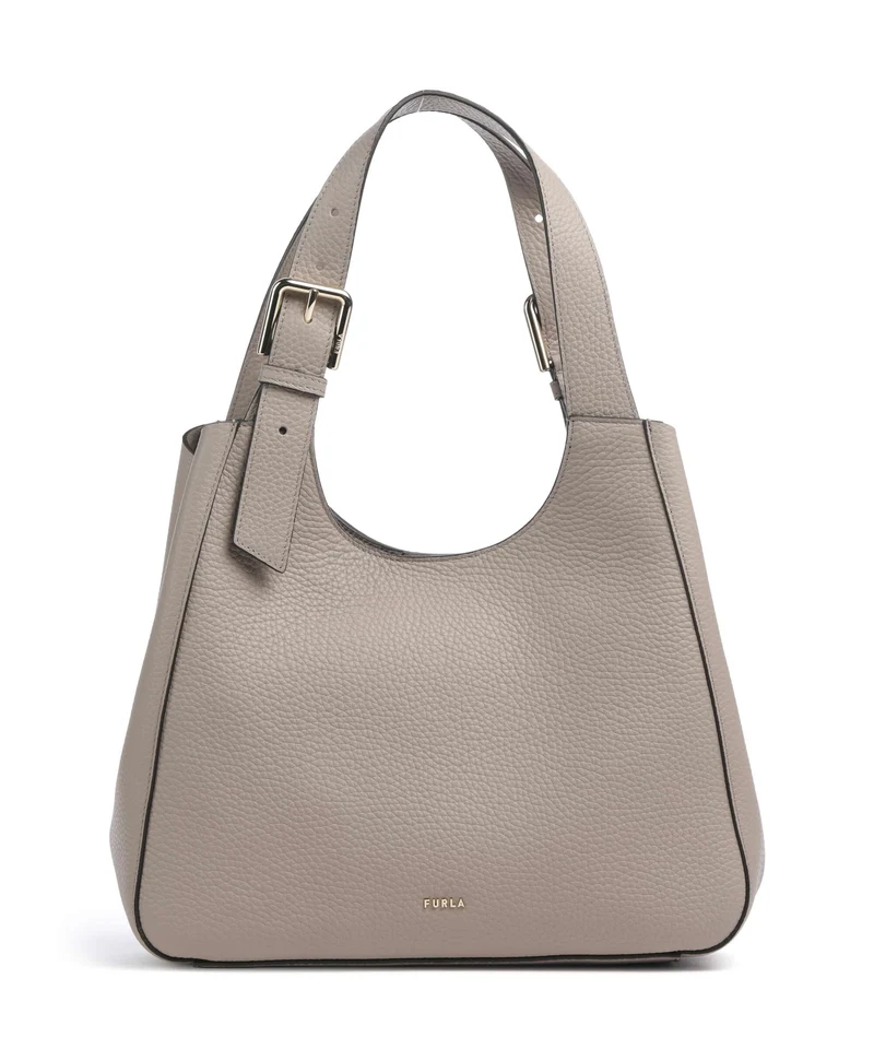Furla Dora M Bolsa shopping cachemire gray