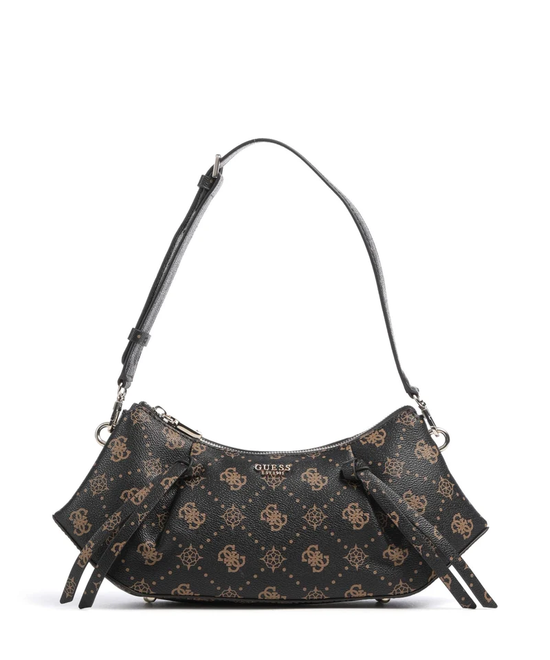 Guess Allegra Logo Bolso de hombro espresso logo