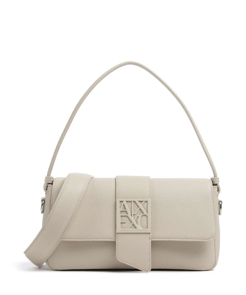 Armani Exchange Susy Soft Bolso de hombro script
