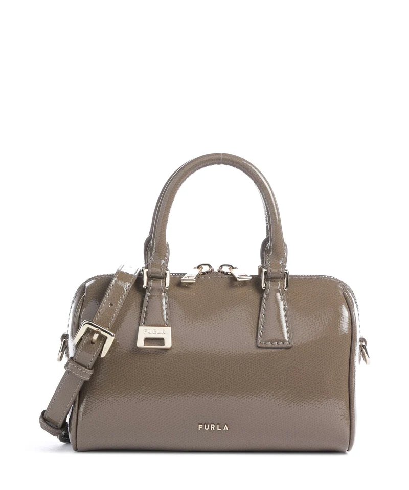 Furla Olivia Mini Bolso de mano muddy gray