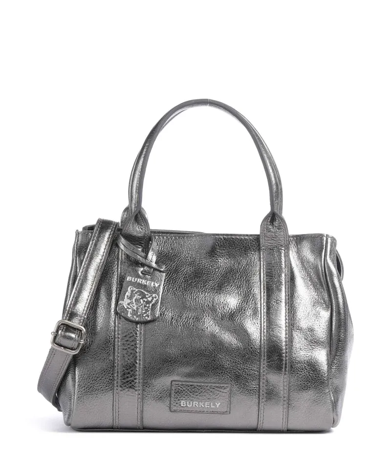 Burkely Soft Skylar Bolso de mano gun metal