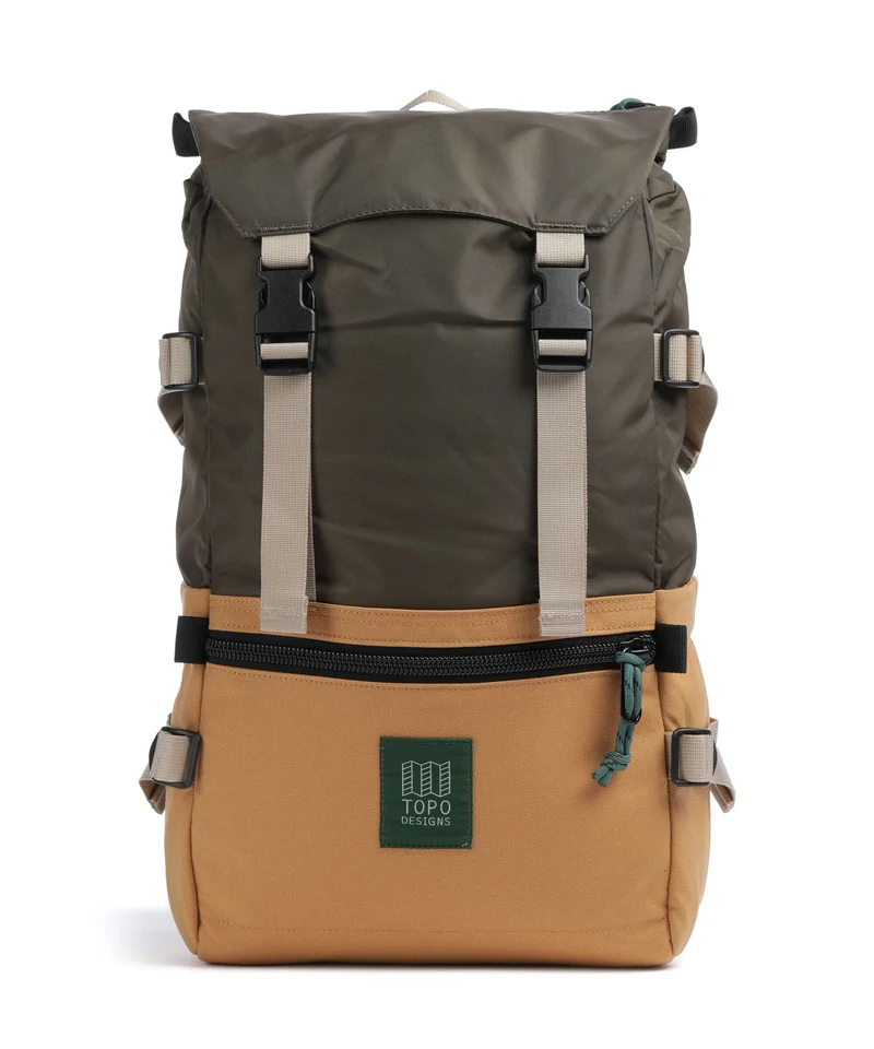 Topo Designs Rover Classic Mochila woodland/brown oak