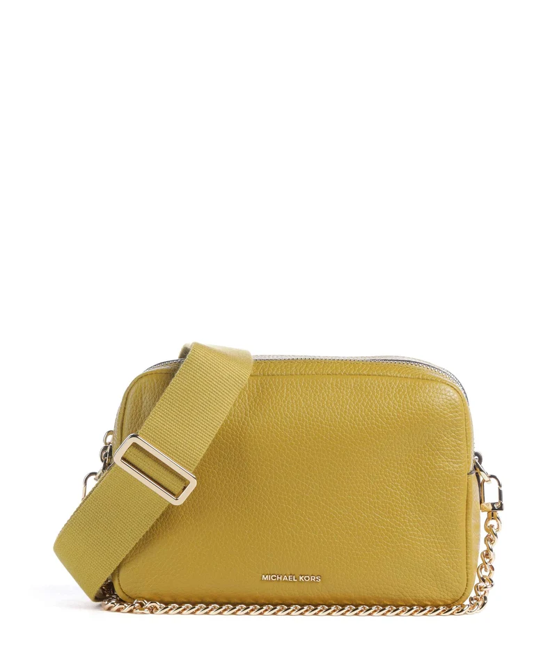 Michael Kors Bryant Medium Bandolera chartreuse