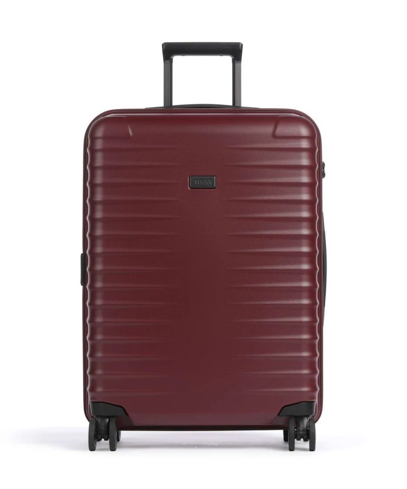Titan Upgrade Maleta con 4 ruedas emberwood red