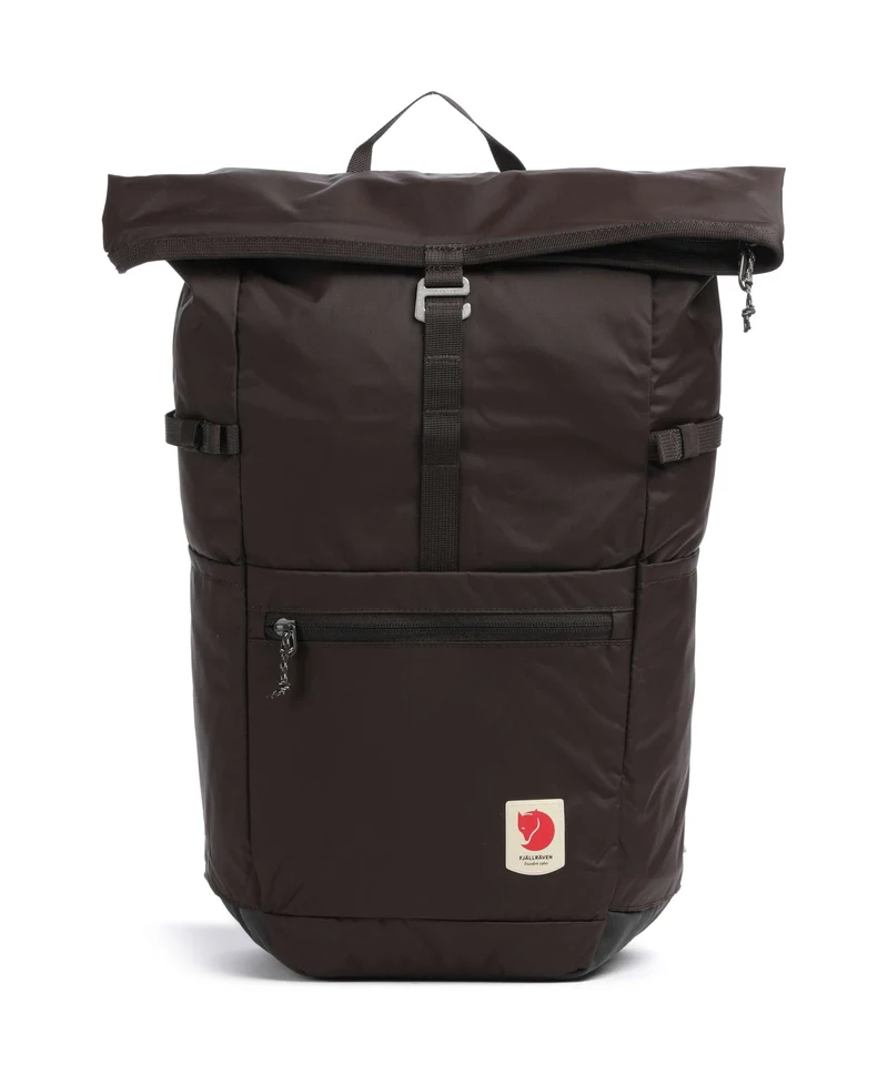 Fjällräven High Coast 24 Mochila roll-top black oak